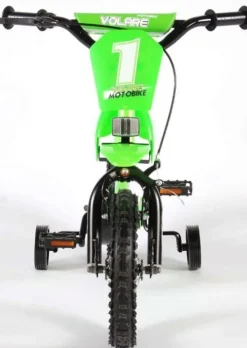 Børnecykel Motorbike Grøn 12 tommer