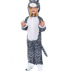 Børnekostume kat 140-152 cm