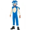 Børnekostume Sonic 128 cm