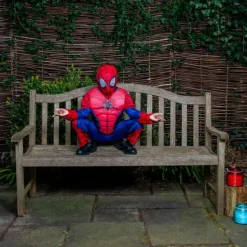 Børnekostume Spiderman Deluxe 128 cm