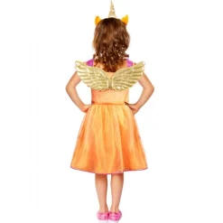Børnekostume Sunny Stars kjole 98-104 cm
