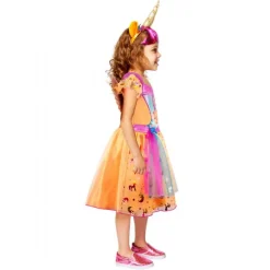 Børnekostume Sunny Stars kjole 104-116cm