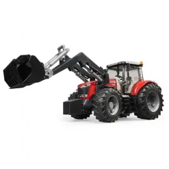 Bruder Massey Ferguson med frontlæser