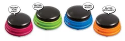Buzzer-knapper m. optagelse