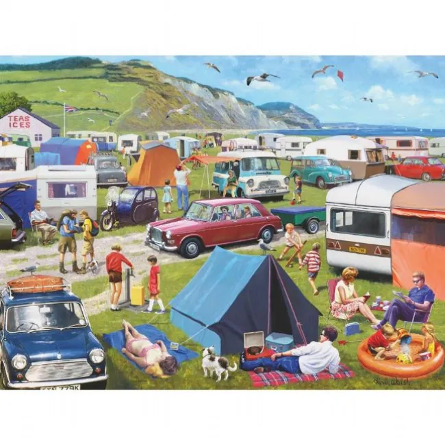 Camping og Campingvogne 1000 brikker