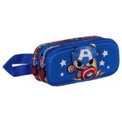 Captain America 3D Dobbelt Penalhus