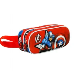 Captain America 3D Dobbelt Penalhus