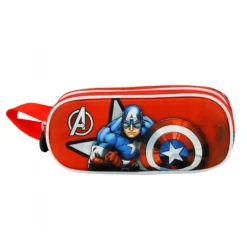 Captain America 3D Dobbelt Penalhus