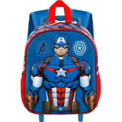 Captain America Lille 3D Rygsæk med Hjul