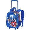 Captain America Lille 3D Rygsæk med Hjul