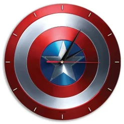 Captain America Shield Analogt Vægur