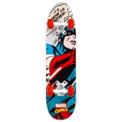 Captain America Skateboard i Træ