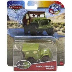 Cars Farveskift Sarge