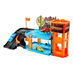 Cars Glow Racers Glowing Garage Playset