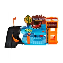 Cars Glow Racers Glowing Garage Playset