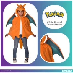 Charizard børnekostume 8-12 år