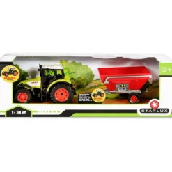 Claas Traktor med Anhænger 1:32