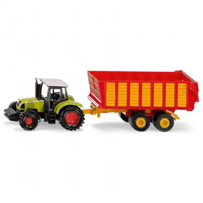 Claas traktor med trailer