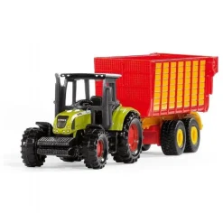 Claas traktor med trailer