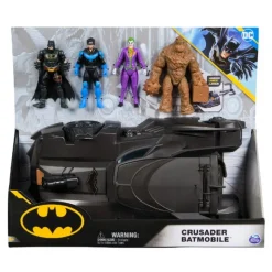 Crusader Batmobile med Figurer