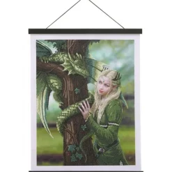 Crystal Art Dragekvinde 35x45