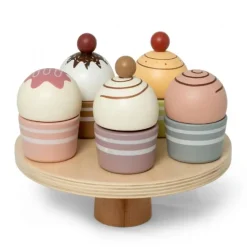 Cupcakes på kagefad
