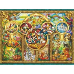 De Bedste Disney Temaer 1000 Brikker