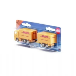 DHL lastbil med trailer