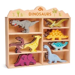 8 dinosaurer af træ