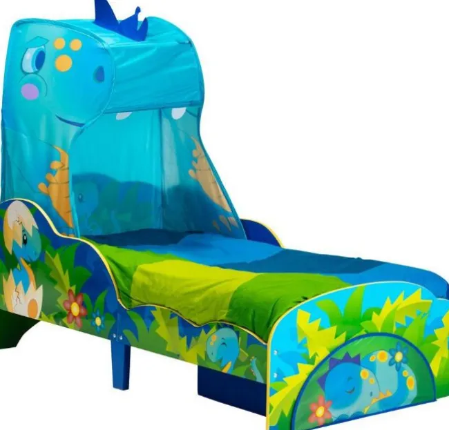 Dinosaur Juniorseng med madras