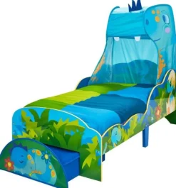 Dinosaur Juniorseng med madras