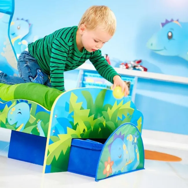 Dinosaur Juniorseng med madras