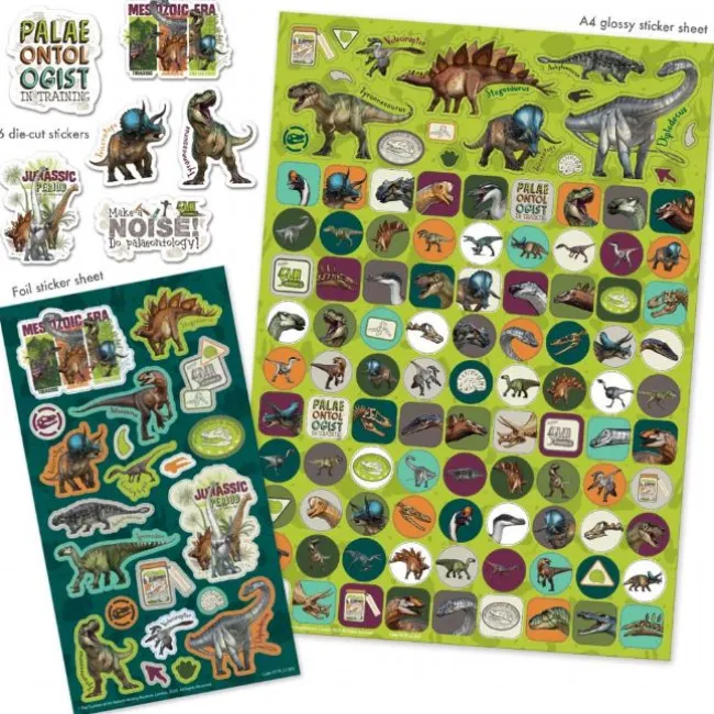 Dinosaur Klistermærker Mega Pack
