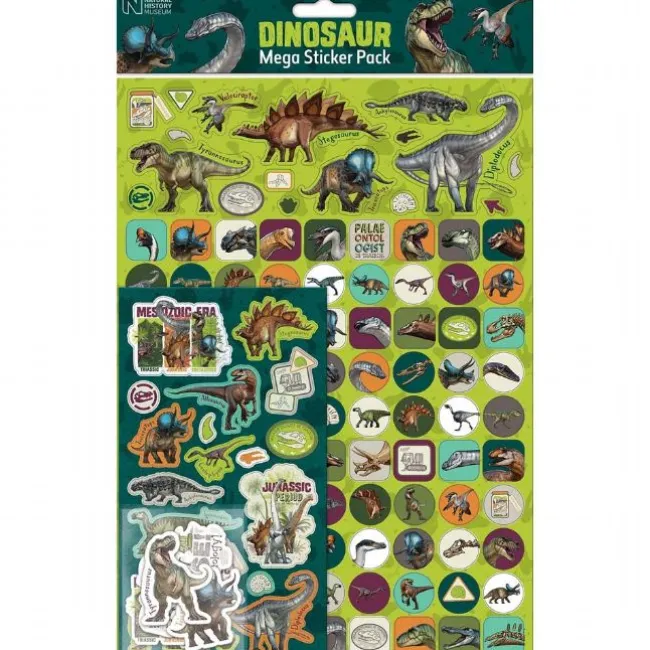 Dinosaur Klistermærker Mega Pack