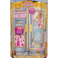 Disney Askepot Dukke med Tilbehør Skab