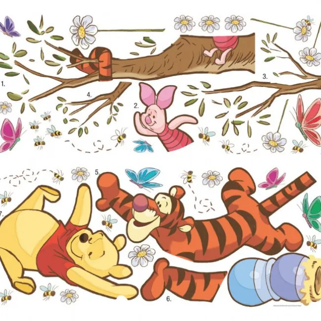 Disney Peter Plys Wallstickers