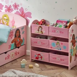 Disney Prinsesse reol med 6 kurve