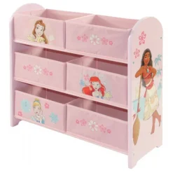 Disney Prinsesse reol med 6 kurve