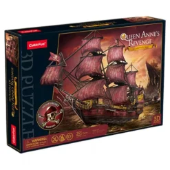 3d Puzzel Queen Anne Revenge