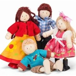 Dukkehusfamilie  4 dukker