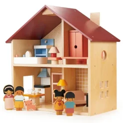 Dukkehus med møbler - Poppets House