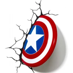 3D væglampe - Avengers Captain America