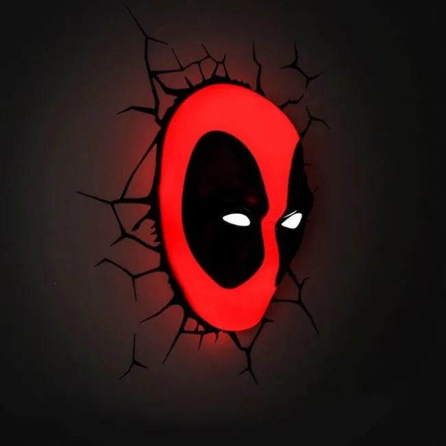 3D væglampe - Avengers Deadpool