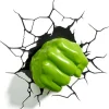 3D væglampe - Avengers Hulk hånd