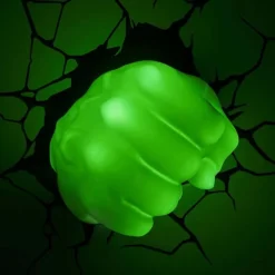 3D væglampe - Avengers Hulk hånd