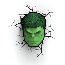 3D væglampe - Avengers Hulk hoved