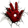3D væglampe - Avengers Iron Man Hånd