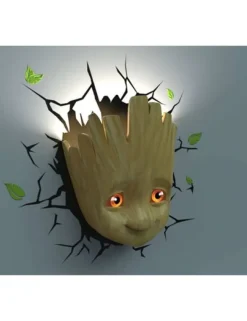 3D væglampe - Marvel Baby Groot