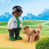Dyrlæge med hund