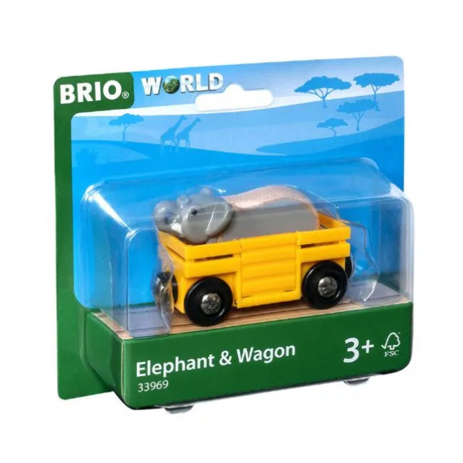 Elefant og vogn